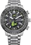 Citizen Promaster Geo Trekker Herren Silberne Uhr BY3006-53E