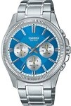 Casio Casio Collection Herren Silberuhr MTP-1375PD-2A2VEF