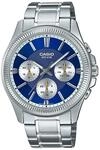 Casio Casio Collection Herren Silber Uhr MTP-1375PD-2A1VEF