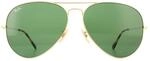 Ray-Ban Aviator Mens Gold Grey Gradient Aviator RB3025 Lunettes de soleil