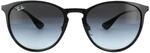 Ray-Ban Sonnenbrille Erika Metall 3539 002/8G Schwarz Grau Gradient