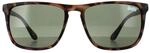 Superdry Shockwave 102 satijn gevlekte havana groene zonnebril
