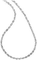 Zeeme Basic Halskette Silber 925 Singapurkette 45cm lang