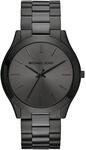 Michael Kors Slim Runway MK8507 44mm Schwarze ionenplattierte Edelstahl