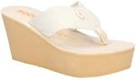 Rocket Dog Womens Diver Webbing Slip On Wedge Flip Flops