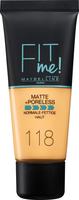 Maybelline Fit Me Matte+poreless Foundation #118-nude 30 ml