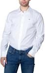 Tommy Jeans TJM Original Herrenhemd Wei&szlig; Baumwolle. Authentische Tommy Jeans