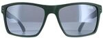 Superdry Sonnenbrille Kobe SDS 107 Matt gummiert Gr&uuml;n Grau