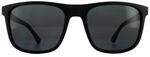Emporio Armani Sonnenbrille EA4129 504287 Matt Schwarz Grau Gradient