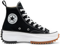 Converse Schwarz-Wei&szlig;e Stoff Chunky Sneakers