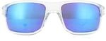 Oakley Wrap Hommes Polid Clear Prizm Sapphire Sungass