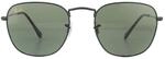 Ray-Ban Sonnenbrille Frank Legend RB3857 919931 Poliert Schwarz Gr&uuml;n G-15