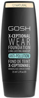 Gosh X-ceptional Wear Foundation Long Lasting Makeup #12-natural 35 ml