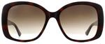 Gucci Schmetterling Damen Sonnenbrille Havana Braun Gradient