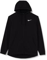Nike Pro Dri-fit Trainings-kapuzenjacke Mit Durchgehendem Rei&szlig;verschluss, Schwarz