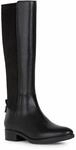 Geox D Felicity Leder Women's Schwarz Stiefel 9b06b12e-9539-4f08-af38-2f06cd81e9b7