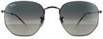 Lunettes de soleil Ray-Ban Hexagonal RB3548N 004/71 GUNMETAL GRY DROY GRY