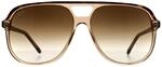 Ray-Ban Bill RB2198 129251 poliert havanna auf transparentem braun hellbraun