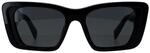 Prada Rectangle Womens Schwarz Dunkelgrau PR08YS...