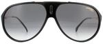 Carrera Aviator Mens Black Dark Grey Gradient Sonnenbrille