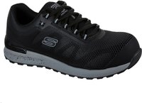 Skechers BULKLIN BRAGOO Herren Sicherheitsschuhe Schwarz