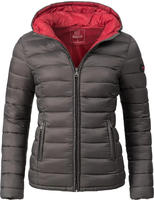 Marikoo Damen Steppjacke Lucy mit Kapuze & leichtem Futter