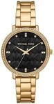 Michael Kors MK4593 Pyper schwarz MK gemusterte Damenuhr