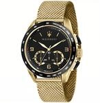 Maserati Traguardo R8873612010 Herren-Chronographenuhr mit schwarzem Zifferblatt