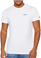 Pepe Jeans Bianco Baumwoll-Herren T-Shirt 019cf785-a1c1-7a23-a0c5-a0ba6a55aeda