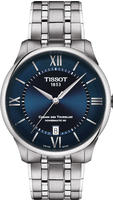 Tissot Chemin Des Tourelles Powermatic 80 Herren Silber Uhr T1398071104800