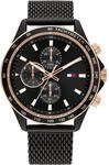 Tommy Hilfiger Miles Schwarz Herren Armbanduhr 1792020