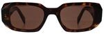 Prada Rectangle Damen Schildpatt Braun PR17WS...