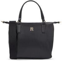 Tommy Hilfiger Julia Kleine Tasche Schwarze Nylon-Handtasche