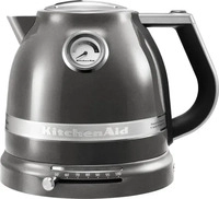 KitchenAid 1,5 L Artisan Wasserkocher 5KEK1522 Medaillon Silber
