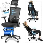 VALKENSTOL M3 - Ergonomischer B&uuml;rostuhl Allrounder mit Designanspruch - Pro Schwarz