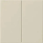 Gira S3000 Bedienaufsatz 2-fach System 55 Crem ewei&szlig; 536201