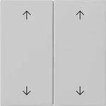 Gira Wippe 2-fach Grau 5387015