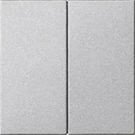 Gira Wippe 2-fach Aluminium 537026