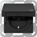 Gira Steckdose KD Schwarz matt 4414005