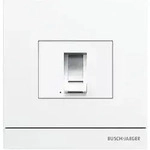 Busch-Jaeger Au&szlig;enstat mit Fingerprint Busch-Welcome studioweiss matt 83100/70-664