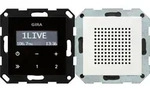 Gira Unterputz-Radio RDS System 55 reinwei&szlig; gl&auml;nzend 228003