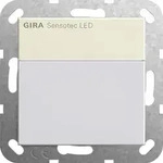Gira Sensotec LED mit Fernbedienung cremewei&szlig; gl&auml;nzend 236801