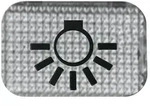 Busch-Jaeger Tastersymbol Licht 2145 LI