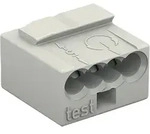 WAGO Verb.dosenklemme lgr 4x0,6-0,8mm 243-304