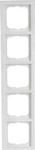 Busch Jaeger 2CKA001754A4239, Busch Jaeger Busch-Jaeger Rahmen 5-fach, studiowei&szlig;,