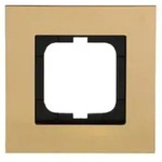 Busch-Jaeger Abdeckrahmen 1-fach carat Echtgoldauflage 24 Karat 1721-823-101