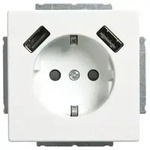 Busch-Jaeger SCHUKO-2x USB Steckdose 20 EUCB2USB-884