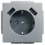 Busch-Jaeger SCHUKO-2x USB Steckdose 20 EUCB2USB-866