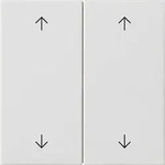 Gira Wippe 2-fach Reinwei&szlig; 538727