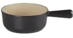 Le Creuset Caquelon aus Gusseisen Casserole Fondue 18cm Matt Schwarz